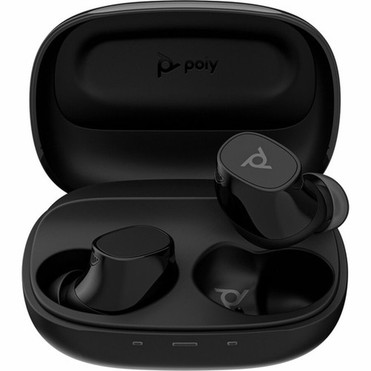 Poly Voyager Free 20 Gray Earbuds Basic Charge Case - Stereo - Wireless - Bluetooth - 984 ft 30 m - 16 Ohm - Earbud - Binaural - - A28PVAAABL