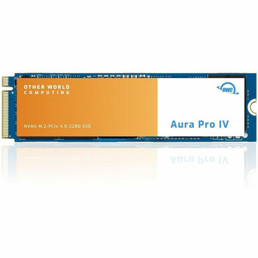 OWC 2TB Aura Pro IV PCIe 40 NVMe M2 2280 SSD - Up To 7400MBs Read - Up To 6640MBs Write - NVMe 14 - TLC 3D NAND - 1200TB TBW - - OWCSP4P8T1PT02