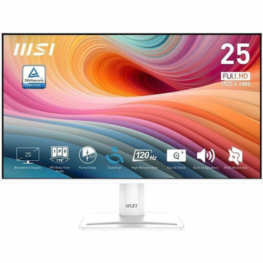 MSI Pro MP251WE2 25 Class Full HD LED Monitor - 169 - Matte White - 245 Viewable - In-plane Switching IPS Technology - LED - x - PROMP251WE2