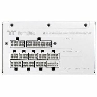 Thermaltake TOUGHPOWER GT Snow 850W - Snow - Internal - 120 V AC 230 V AC Input - 33 V DC 5 V DC 12 V DC -12 V DC 5 V SB Output PS-TPT-0850FNFAGU-W