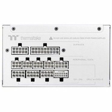 Thermaltake Toughpower GT Snow 750W - Snow - Internal - 120 V AC 230 V AC Input - 33 V DC 5 V DC 12 V DC -12 V DC 5 V SB Output PS-TPT-0750FNFAGU-W