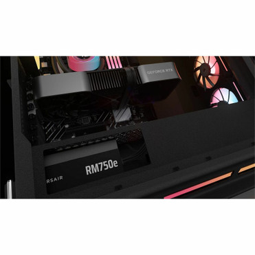 Corsair RMe Series RM750e Fully Modular Low-Noise ATX Power Supply - ATX - 120 V AC, 230 V AC Input - 3.3 V DC, 5 V DC, 12 V DC, 5 V - (CP-9020295-NA)
