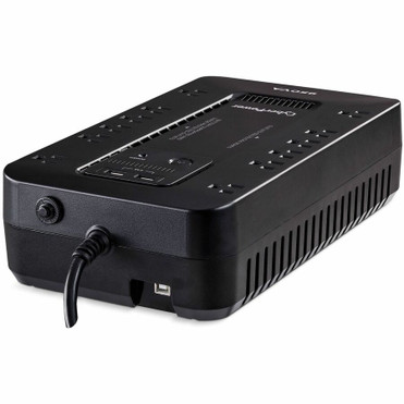 CyberPower SX950U-FC Battery Backup UPS Systems - 950VA/510W, NEMA 5-15P, Compact, 12 Outlets, PowerPanel&reg; Personal, $150000 CEG, (SX950U-FC)