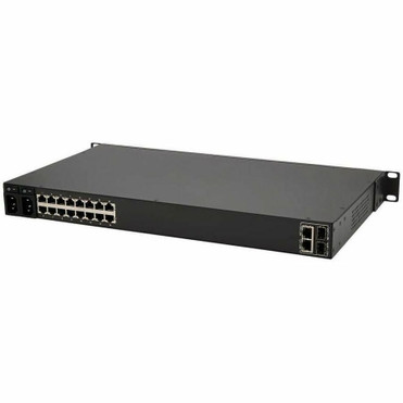 Tripp Lite series B098-016 16-Port Serial Console Server - Twisted Pair - 2 Total Expansion Slot(s) - 2 x Network (RJ-45) - 2 x USB - (B098-016)