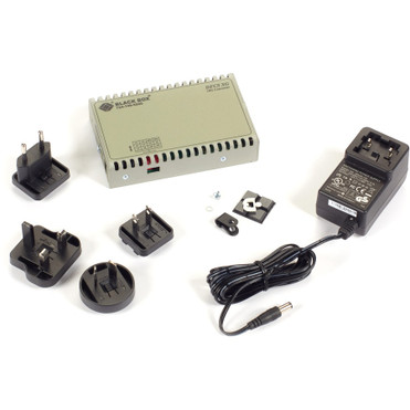 Black Box Dynamic Fiber Conversion System Media Converter 10-Gigabit Ethernet SFP+ - Single-mode, Multi-mode - 10 Gigabit Ethernet - - (LMC11012A-R2)