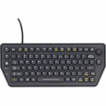 iKey SLK-79-FSR-M-USB Keyboard - Cable Connectivity - USB Interface - Windows, Mac OS - Mobile Device - PC, Mac - Mechanical Keyswitch (Fleet Network)