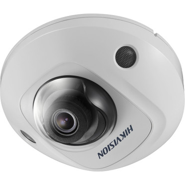 Hikvision Value DS-2CD2543G0-IS 4 Megapixel Outdoor Network Camera - Color - Mini Dome - White - 32.81 ft (10 m) Infrared Night Vision (Fleet Network)