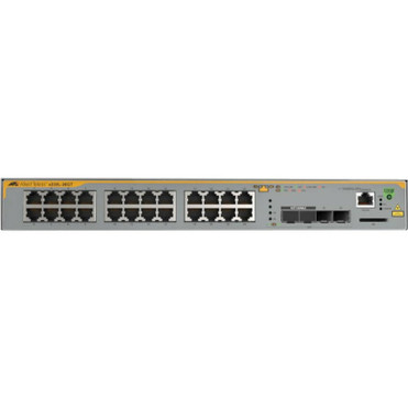 Allied Telesis L3 Switch with 24 x 10/100/1000T Ports and 2 x 100/1000X SFP Ports - 24 Ports - Manageable - 4 Layer Supported - - 2 - (AT-X230L-26GT-10)