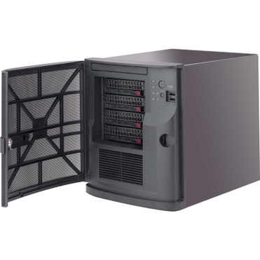 Supermicro SuperChassis 721TQ-250B2 - Mini-tower - Black - 7 x Bay - 1 x 250 W - Power Supply Installed - Mini ITX Motherboard - 1 x - (CSE-721TQ-250B2)