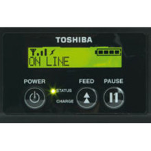 Toshiba B-EP4DL Direct Thermal Printer - Monochrome - Portable - Label/Receipt Print - USB - Bluetooth - 4.13 in/s (105 mm/s) Mono - - (B-EP4DL-GH32-QM-R(N))