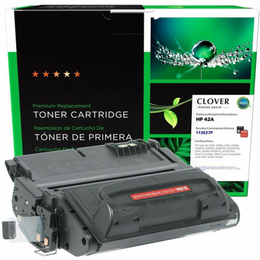 CIG Remanufactured MICR Laser Toner Cartridge 42A (HP 42A, HP Q5942A, HP Q5942A(M), Troy 02-81135-001) - Black Each - 10,000 Pages (Fleet Network)