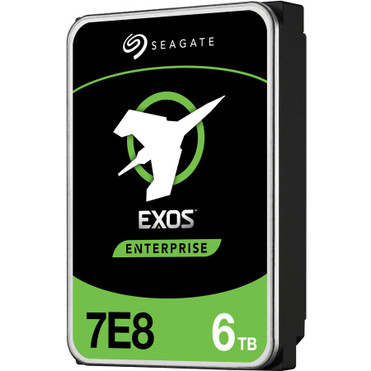 Seagate Exos 7E8 ST6000NM003A 6 TB Hard Drive - 3.5" Internal - SAS (12Gb/s SAS) - Storage System, Video Surveillance System Device - (Fleet Network)