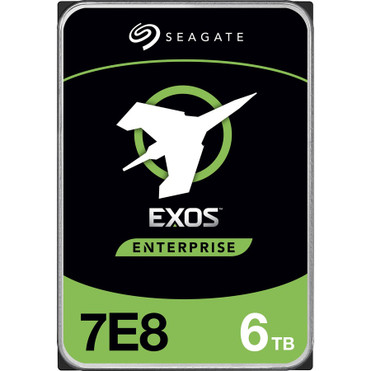 Seagate Exos 7E8 ST6000NM029A 6 TB Hard Drive - Internal - SAS (12Gb/s SAS) - 7200rpm - 512e Format - 5 Year Warranty (Fleet Network)