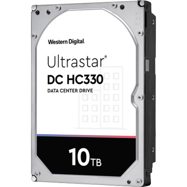 Western Digital Ultrastar DC HC330 WUS721010ALE6L1 10 TB Hard Drive - 3.5" Internal - SATA (SATA/600) - Storage System Device - - 512e (0B42270)