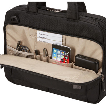Case Logic NOTIBT-114 Carrying Case (Briefcase) for 14" Notebook - Black - Impact Resistant - Nylon Body - Checkpoint Friendly - - mm) (3204197)