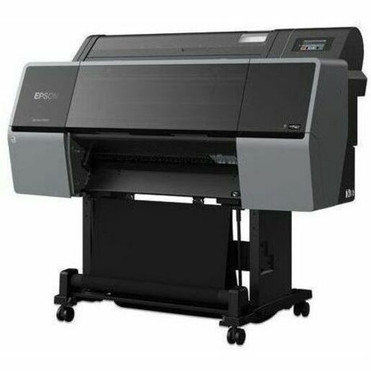 Epson Inkjet Large Format Printer - 24" (609.60 mm) Print Width - Color - 12 Color(s) - 2400 x 1200 dpi - USB - Ethernet - Plain Paper (SCP7570SE)