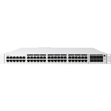 Meraki 48-port Gbe Switch - 48 Ports - Manageable - 3 Layer Supported - Modular - 350 W Power Consumption - Twisted Pair, Optical - 1U (Fleet Network)