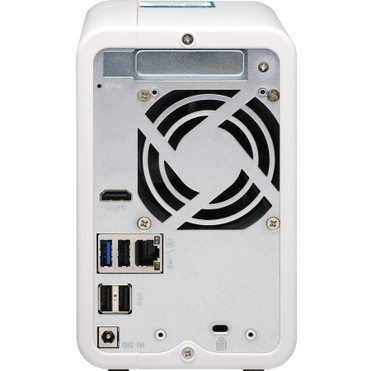 QNAP TS-251D-2G SAN/NAS Storage System - Celeron J4005 Dual-core (2 Core) 2 GHz - 2 x HDD Supported - 0 x HDD Installed - 2 x SSD - 0 (TS-251D-2G-US)