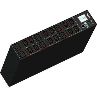 Raritan PX3-4599R-E2 18-Outlets PDU - Monitored - NEMA L15-30P (3P4W) - 12 x IEC 60320 C13, 6 x IEC 60320 C19 - 230 V AC - Network - - (Fleet Network)