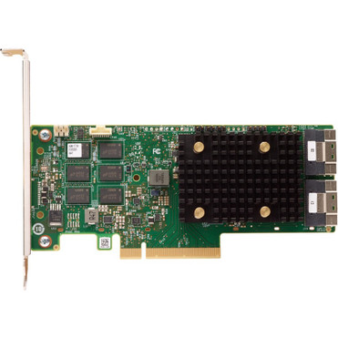 Lenovo ThinkSystem RAID 940-16i 8GB Flash PCIe Gen4 12Gb Adapter - 12Gb/s SAS - PCI Express 4.0 x8 - Plug-in Card - RAID Supported - - (Fleet Network)