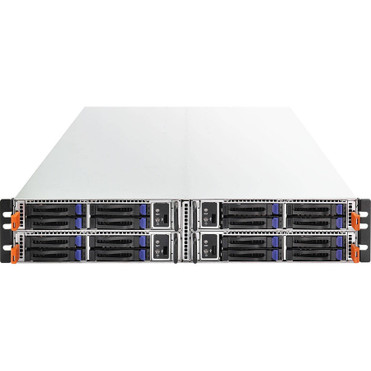 ASRock 2U4N-F Barebone System - 2U Rack-mountable - Socket R3 LGA-2011 - 2 x Processor Support - Intel C612 Chip - DDR4 SDRAM Maximum (2U4N-F)