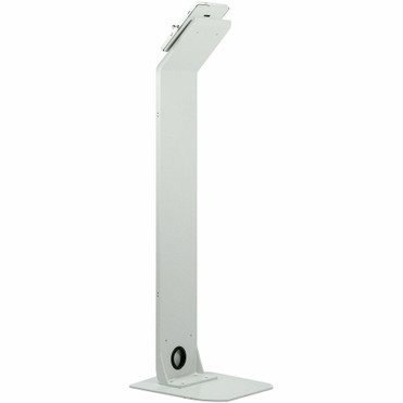 CTA Digital Premium Small Locking Floor Stand Kiosk (White) - Up to 8" (203.20 mm) Screen Support - 50" (1270 mm) Height x 13.50" mm) (PAD-PSSW)