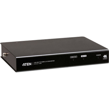ATEN VC486 12G-SDI to HDMI Converter - Functions: Signal Conversion - 3840 x 2160 - SDI - USB - Audio Line Out - 1 - PC - (VC486)