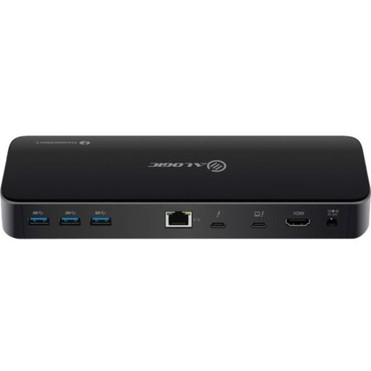 ALOGIC ThunderBolt 3 Dual Display Docking Station W/ 4K & Power Delivery - Black - for Notebook - 60 W - Thunderbolt 3 - 5 x USB Ports (TB3D2D24K-H)