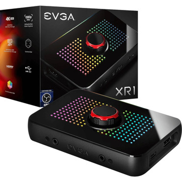 EVGA XR1 Video Capturing Device - Functions: Video Capturing - USB 3.0 Type C, HDMI - 3840 x 2160 - 60 fps - USB - Audio Line In - Out (Fleet Network)