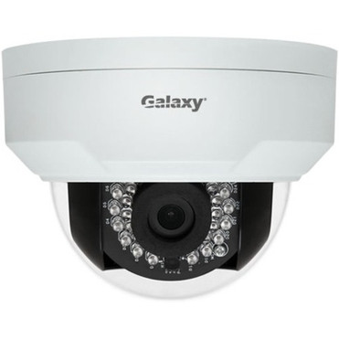 Galaxy Pro 4 Megapixel HD Network Camera - Color - Mini Dome - 98.43 ft (30 m) - H.265, H.264, MJPEG - 2592 x 1520 Fixed Lens - CMOS (Fleet Network)