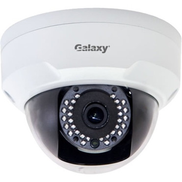 Galaxy Pro 2 Megapixel HD Network Camera - Color - Mini Dome - 98.43 ft (30 m) - H.265, H.264, MJPEG - 1920 x 1080 Fixed Lens - CMOS (Fleet Network)