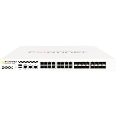 Fortinet FortiGate FG-400E Network Security/Firewall Appliance - 18 Port - 1000Base-T, 1000Base-X - Gigabit Ethernet - AES (256-bit), (Fleet Network)