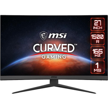 MSI Optix G27C6 27" Class Full HD Curved Screen Gaming LCD Monitor - 16:9 - 27" Viewable - Vertical Alignment (VA) - 1920 x 1080 - - - (Fleet Network)