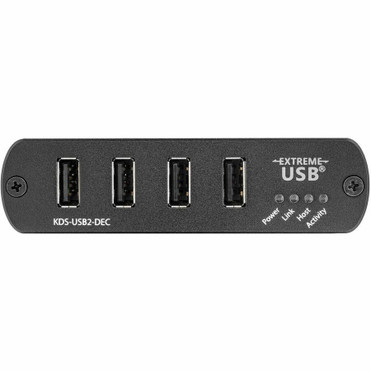 Kramer USB 2.0 High-Speed Extension Decoder - Functions: Video Decoding - JPEG - Network (RJ-45) - USB - PC, Linux, Mac (Fleet Network)
