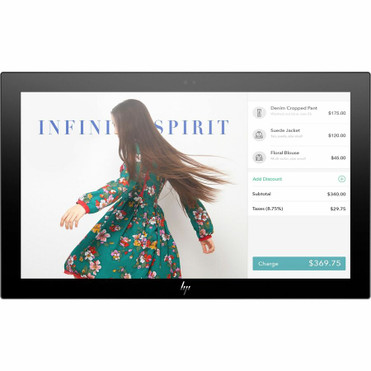 HP Engage 14t 14" Class Full HD LCD Monitor - 14" Viewable - 1920 x 1080 (Fleet Network)