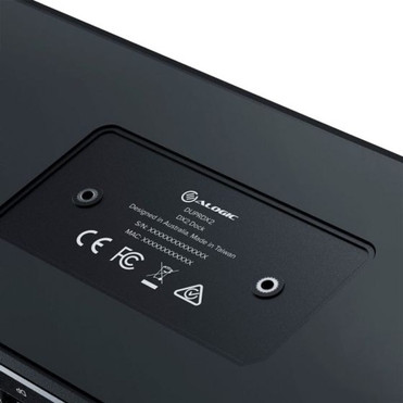 Alogic DX2 Dual 4K Display Universal Docking Station - with 100W Power Delivery - for Notebook - 100 W - USB Type A, USB Type C - 2 - (DUPRDX2-100)