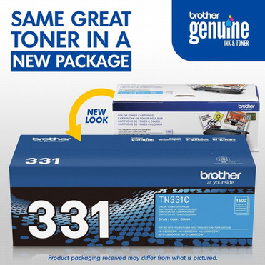 Brother_TN331C_Original_Toner_Cartridge_-_Laser_-_Standard_Yield_-_1500_Pages_-_Cyan_-_1_Each_TN331C Brother_TN331C_Original_Toner_Cartridge_-_Laser_-_Standard_Yield_-_1500_Pages_-_Cyan_-_1_Each_TN331C