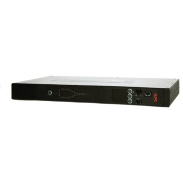 APC by Schneider Electric RACK ATS, 120V, 20A, L5-20 IN, (10) 5-20R Out - 10 x NEMA 5-20R - 120 V AC - 20 A (Fleet Network)
