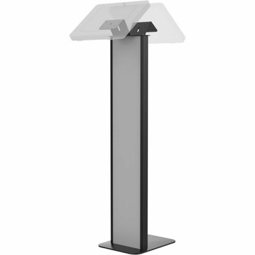 CTA Digital Premium Floor Stand Kiosk w/ Graphic Slots and Dual VESA Plates (Black) - Up to 24" (609.60 mm) Screen Support - 33 lb g) (ADD-PARAFSV2)