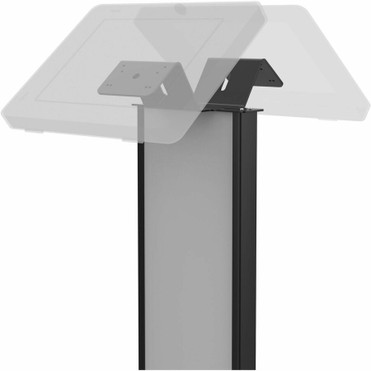 CTA Digital Premium Floor Stand Kiosk w/ Graphic Slots and Dual VESA Plates (Black) - Up to 24" (609.60 mm) Screen Support - 33 lb g) (ADD-PARAFSV2)