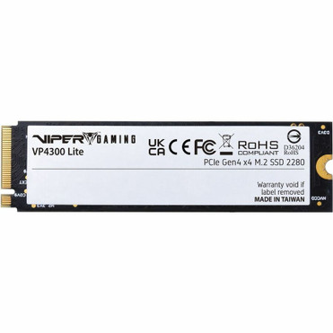 VIPER VP4300 Lite 1 TB Solid State Drive - M.2 2280 Internal - PCI Express NVMe (PCI Express NVMe 4.0 x4) - Gaming Console Device - TB (VP4300L1TBM28H)