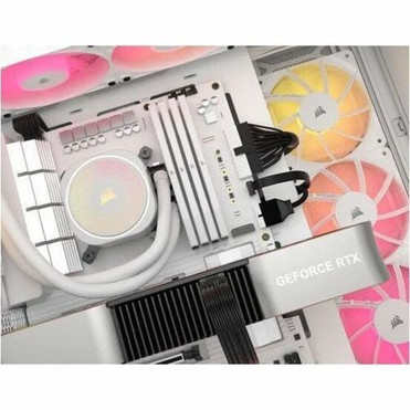Corsair NAUTILUS 360 RS ARGB Liquid CPU Cooler - White - 4.72" (120 mm) Maximum Fan Diameter - 3 x Fan(s) - 72.80 CFM (123.69m³/h) - - (CW-9060095-WW)