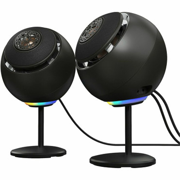 Creative Pebble Nova 2.0 Bluetooth Speaker System - 50 W RMS - Black - 55 Hz to 20 kHz - USB - 1 (51MF1720AA000)