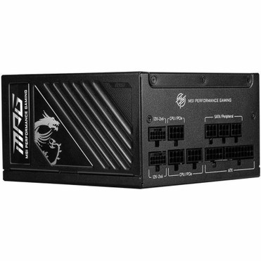 MSI MPG 1000W Power Supply - Internal - 120 V AC, 230 V AC Input - 5 V DC, 3.3 V DC, 12 V DC, -12 V DC, 5 V SB Output - 1 kW - Active (MPGA1000GSPCIE5)