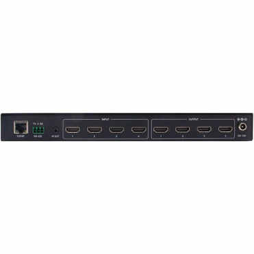 Tripp Lite series 4x4 HDMI Matrix Switch with Video Wall Controller - 4K 60 Hz, 4 HDMI Inputs, 4 HDMI Outputs, HDR, 4:4:4, Support - x (B119-4X4-4K6-VW)