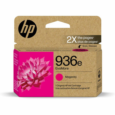 HP EvoMore 936e Original High Yield Inkjet Ink Cartridge - Magenta - 1 Each - 1650 Pages (Fleet Network)