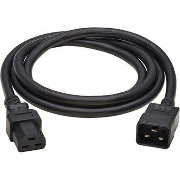 Tripp Lite series Standard Power Cord - For Network Switch, PDU, UPS, Router, Server - 250 V AC / 20 A - Black - 10 ft (3.05 m) Cord - (Fleet Network)