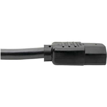Tripp Lite 12ft Computer Power Cord Cable 5-15P to C13 Heavy Duty 15A 14AWG 12' - For Server - 14 Gauge - 125 V AC / 15 A - Black - 12 (P007-012)