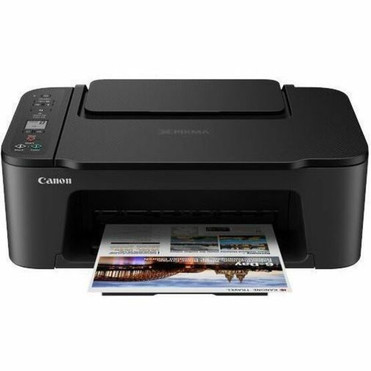 Canon PIXMA TS3720 Wired & Wireless Inkjet Multifunction Printer - Color - Black - Copier/Printer/Scanner - 4800 x 1200 dpi Print - - (6671C003)