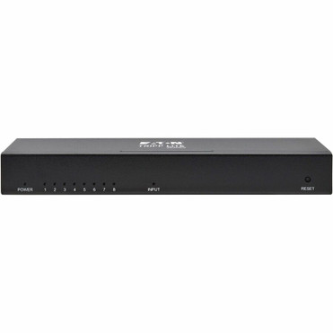 Tripp Lite series 8-Port HDMI Splitter - 4K 60 Hz, HDR10, Multi-Resolution Support, TAA - 3840 x 2160 - Blu-ray Player, Notebook, - 1 (Fleet Network)